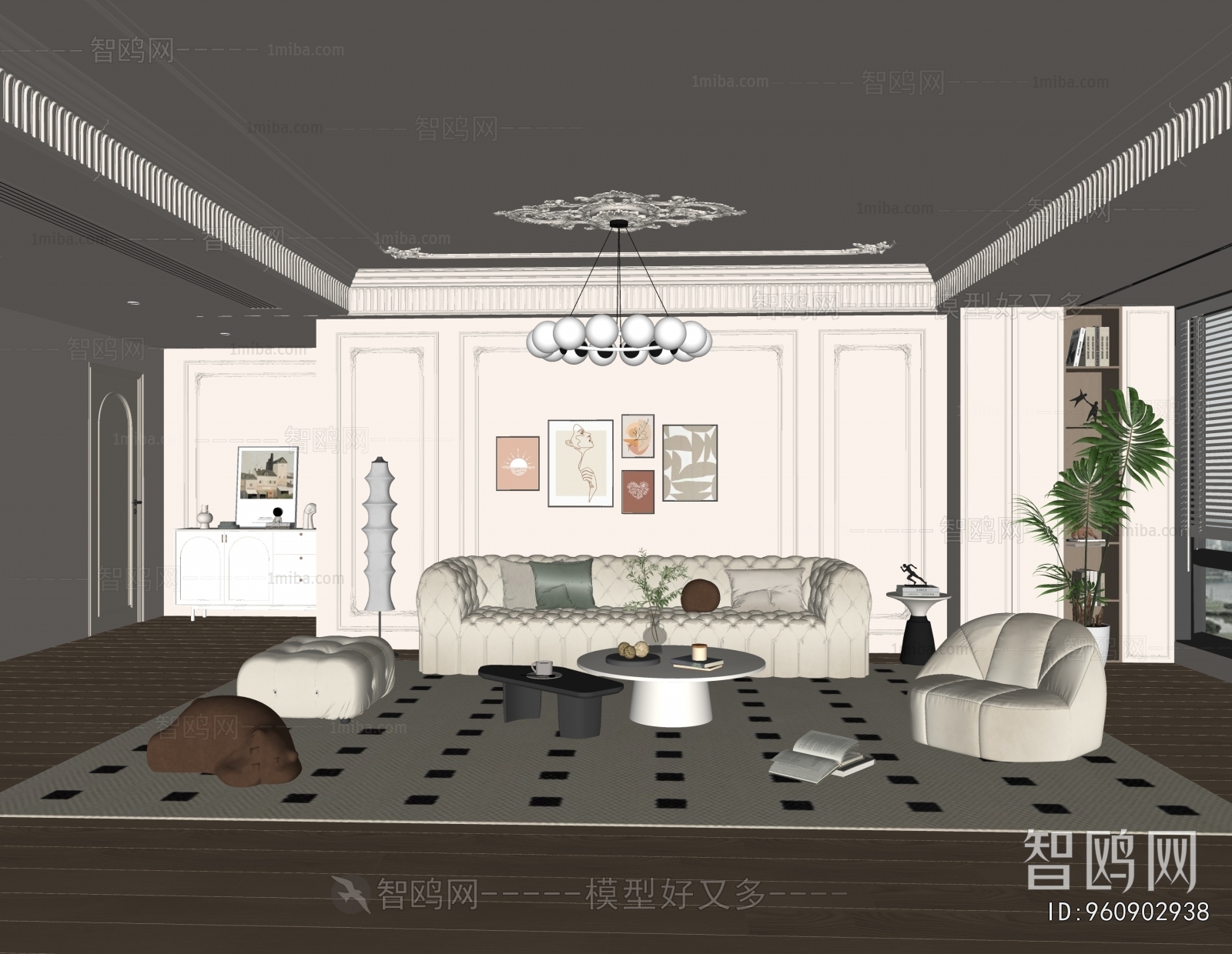 French Style A Living Room