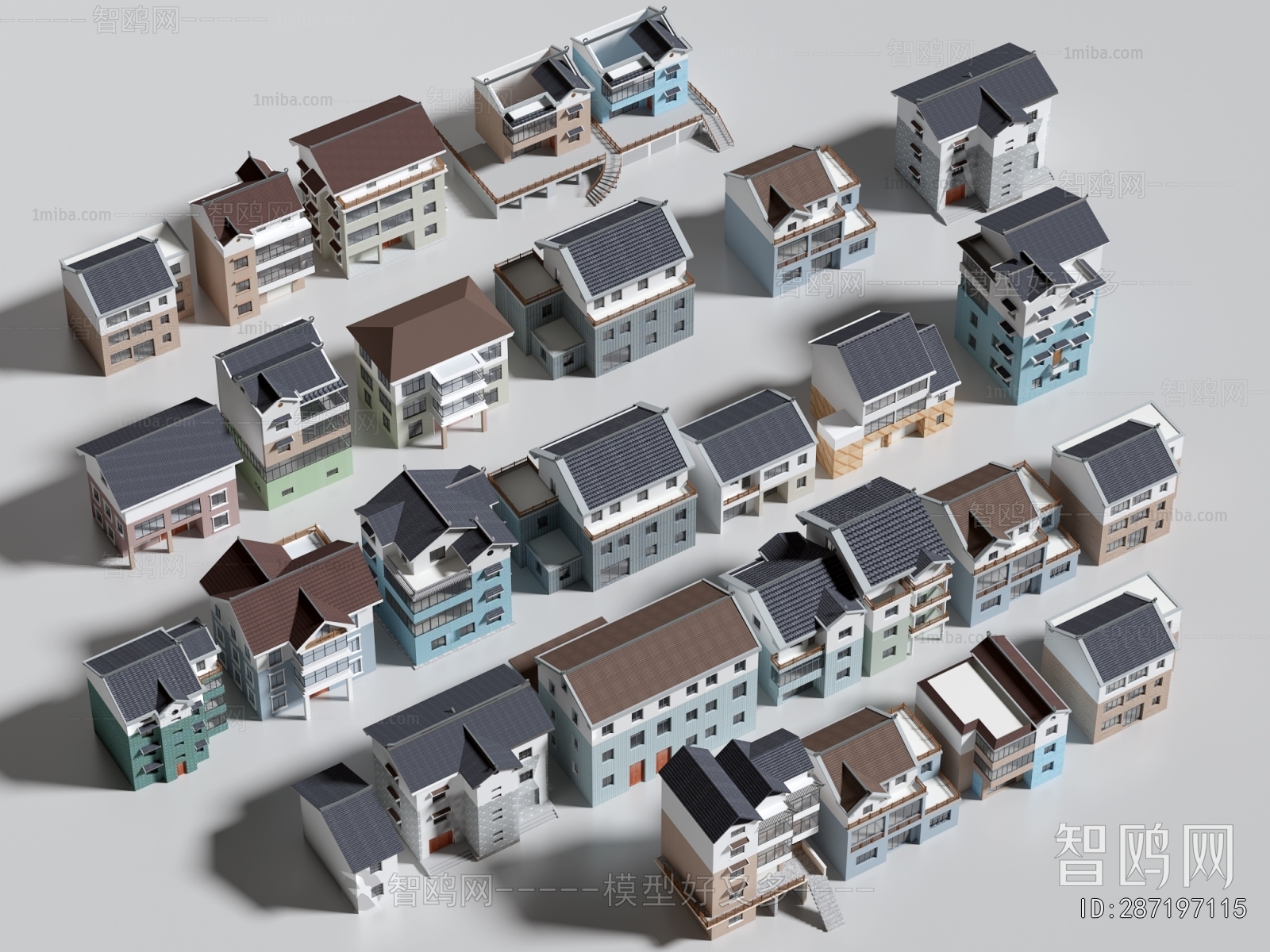 New Chinese Style Residential Building