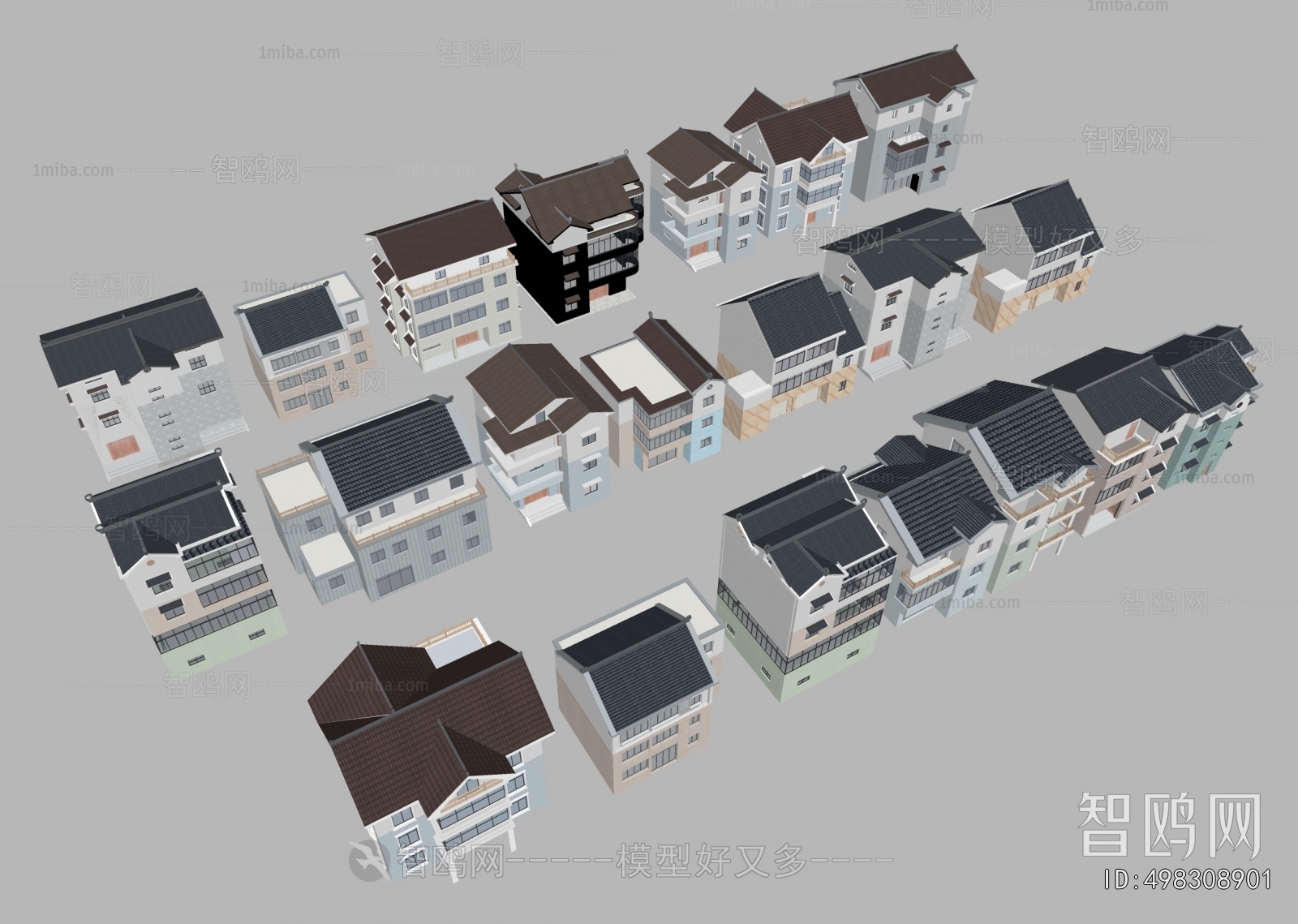 New Chinese Style Residential Building