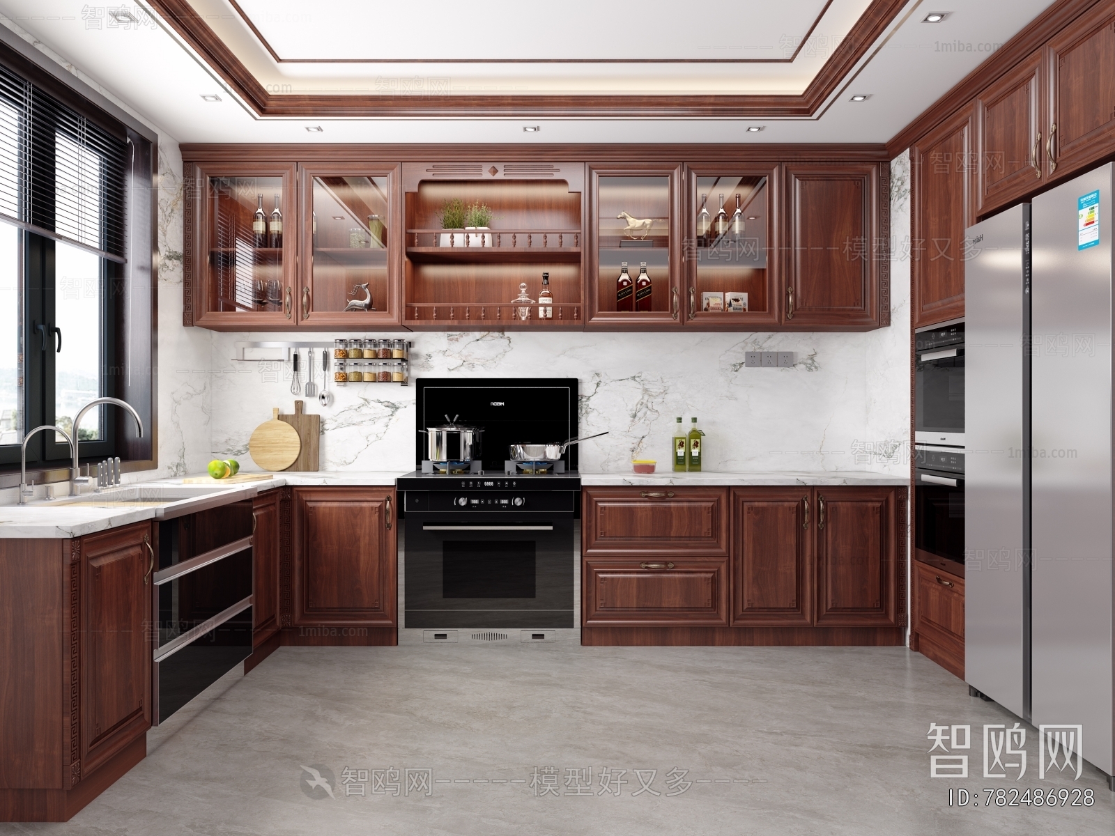 New Chinese Style The Kitchen