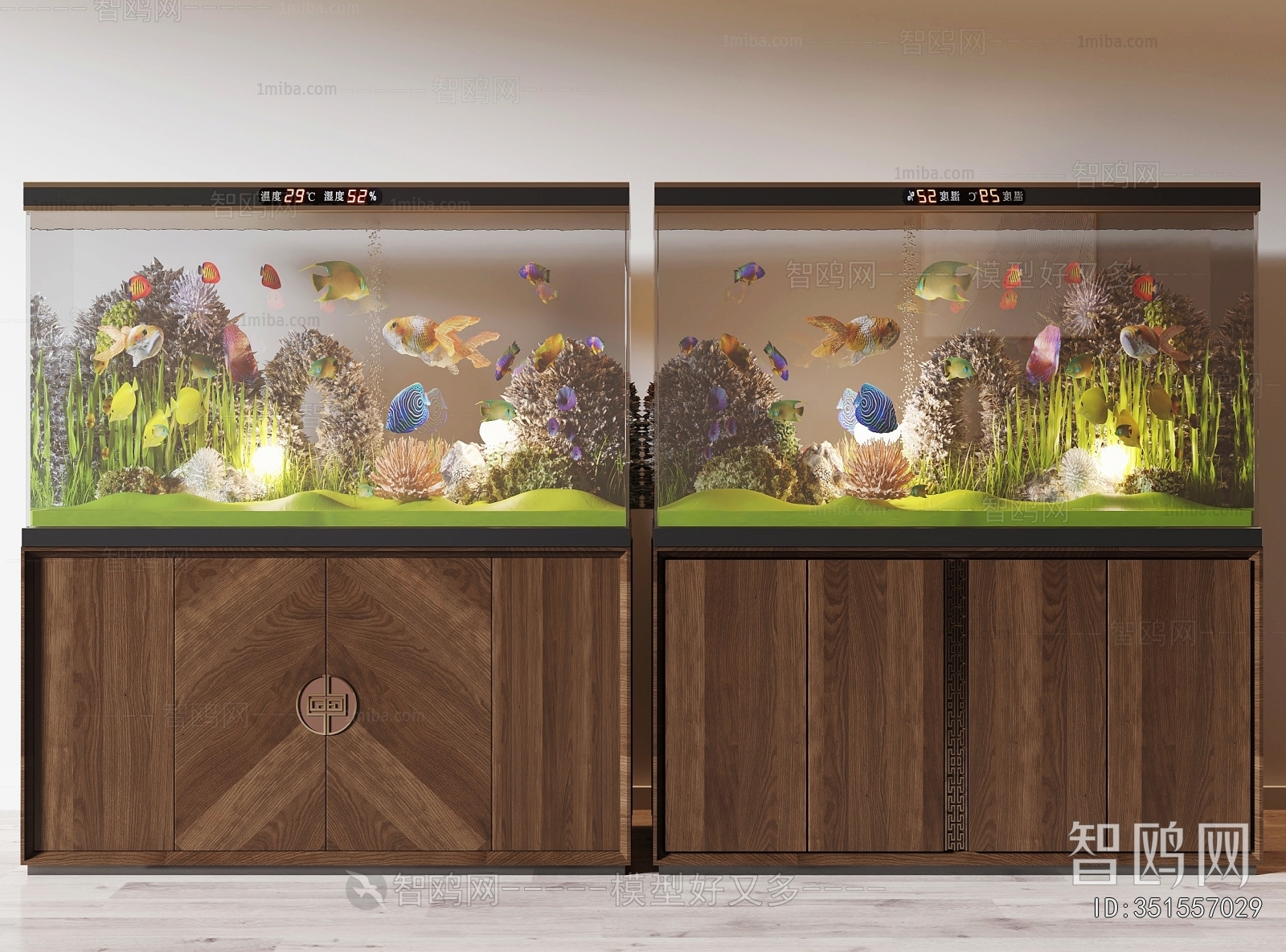 New Chinese Style Fish Tank