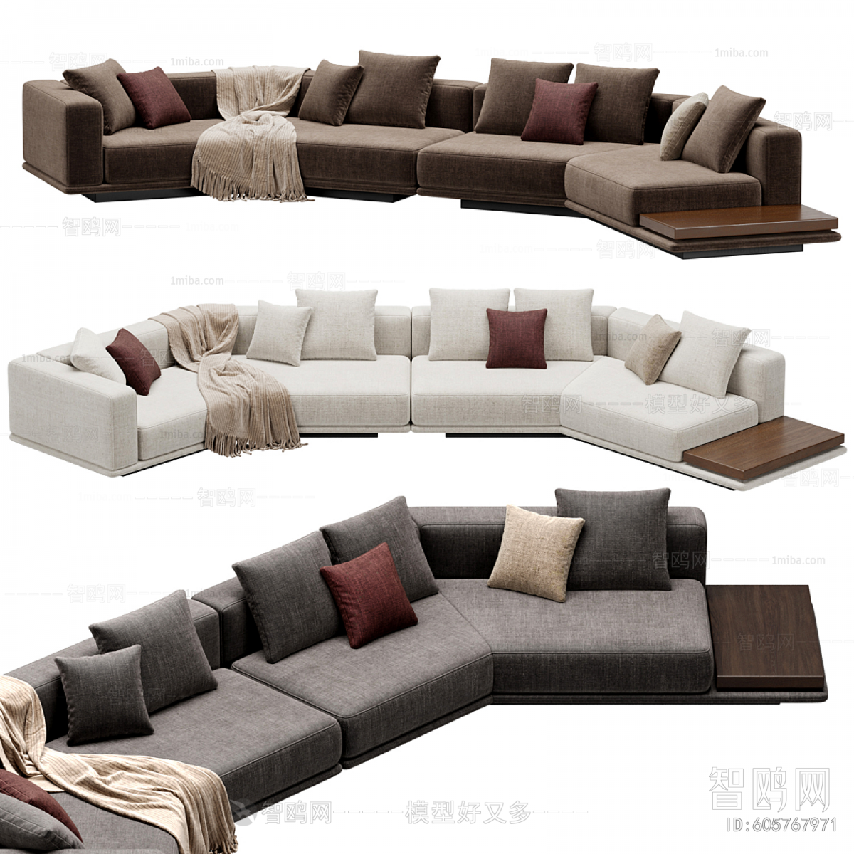 Modern Shaped Sofa