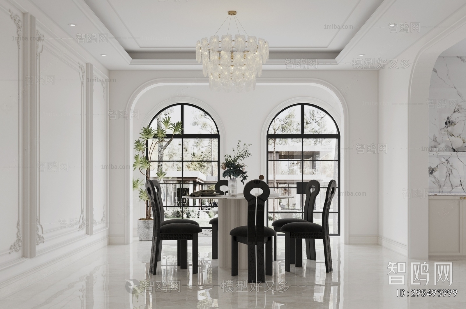 French Style Dining Room