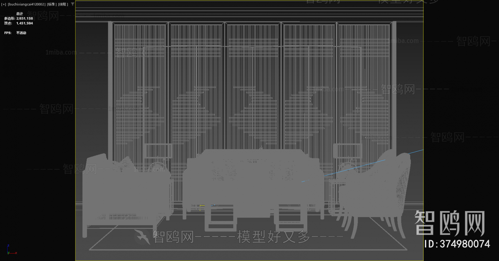 New Chinese Style Sofa Combination