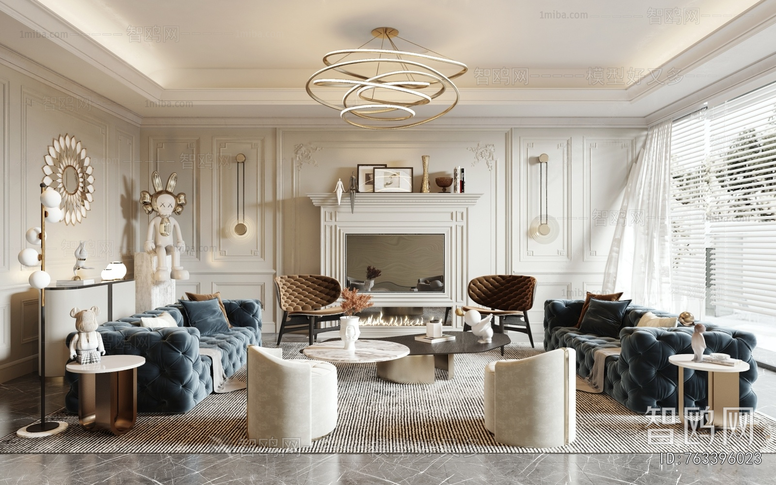 French Style A Living Room