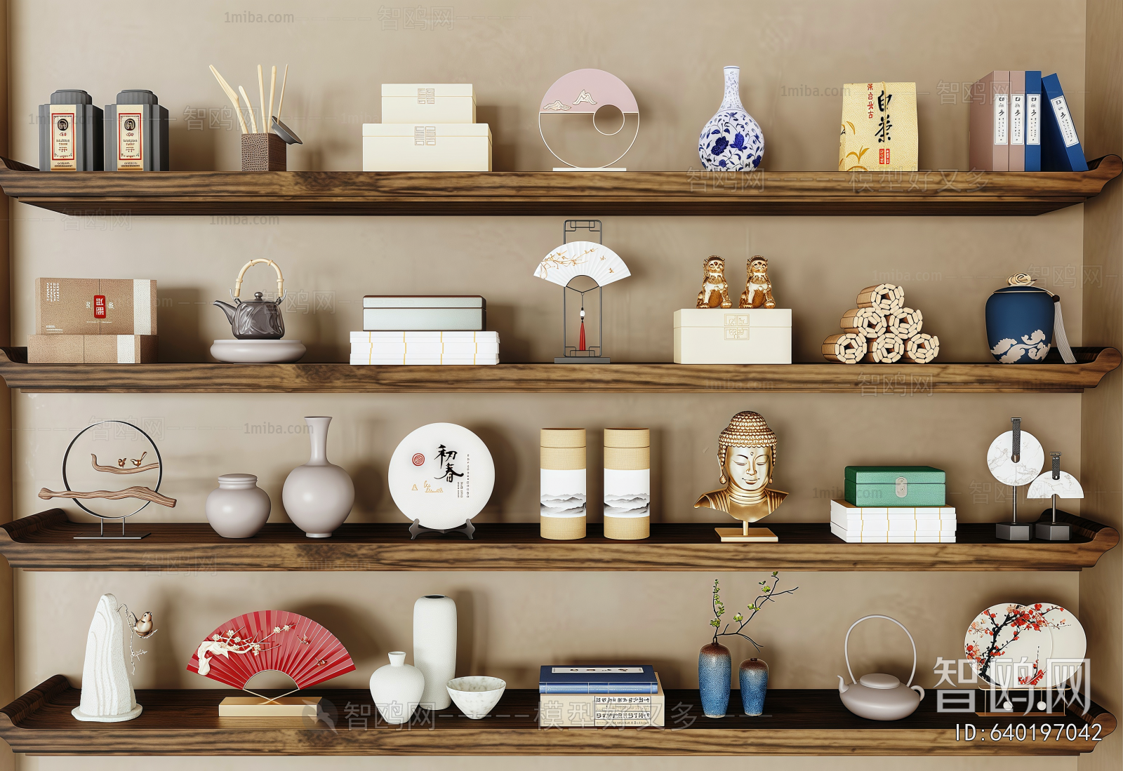 New Chinese Style Decorative Set