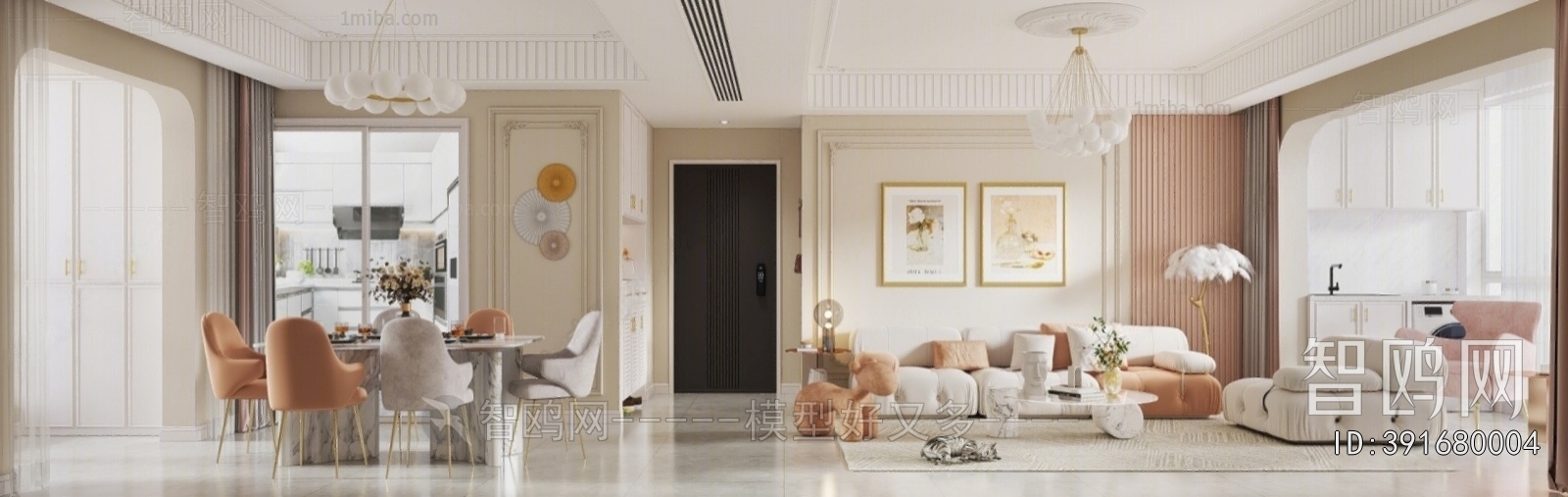 French Style A Living Room