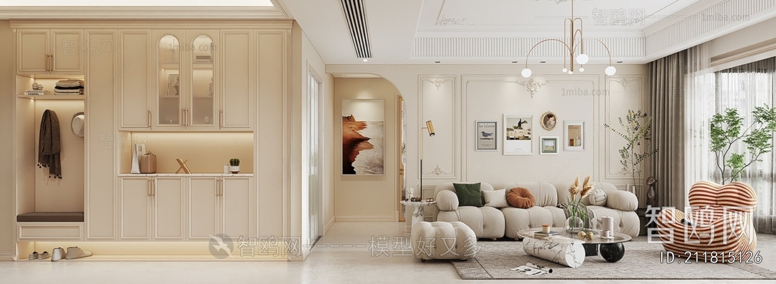 French Style A Living Room