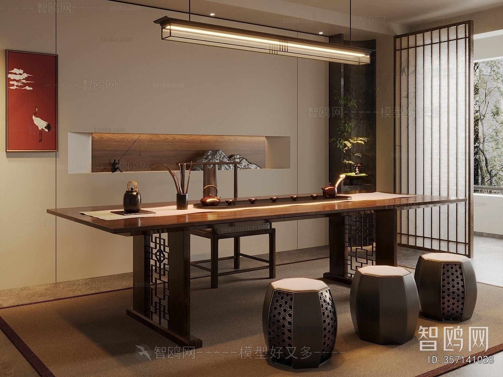 New Chinese Style Tea House