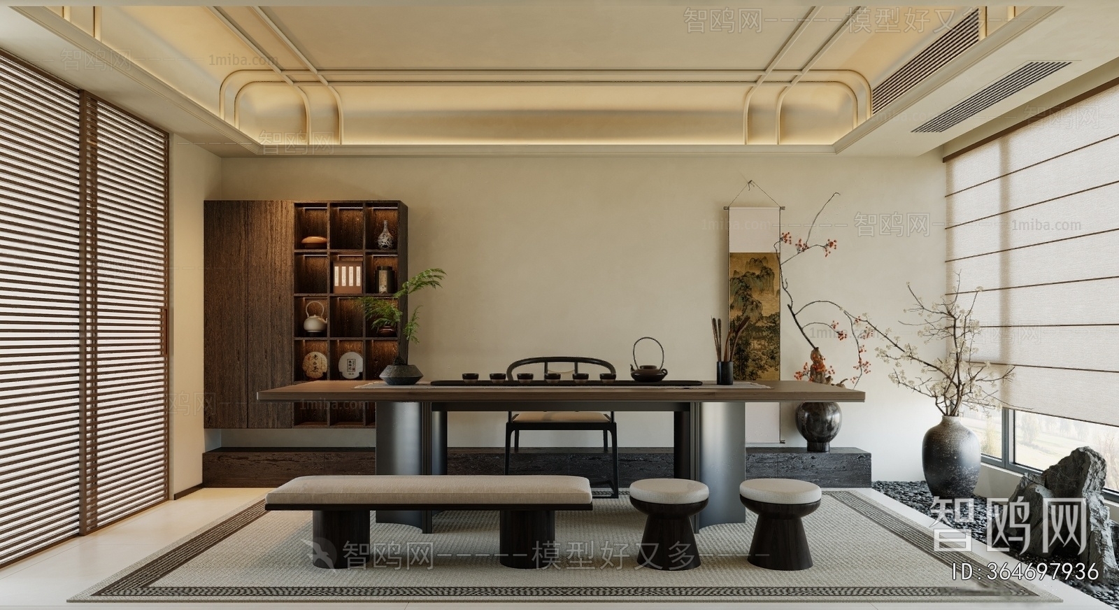 New Chinese Style Tea House