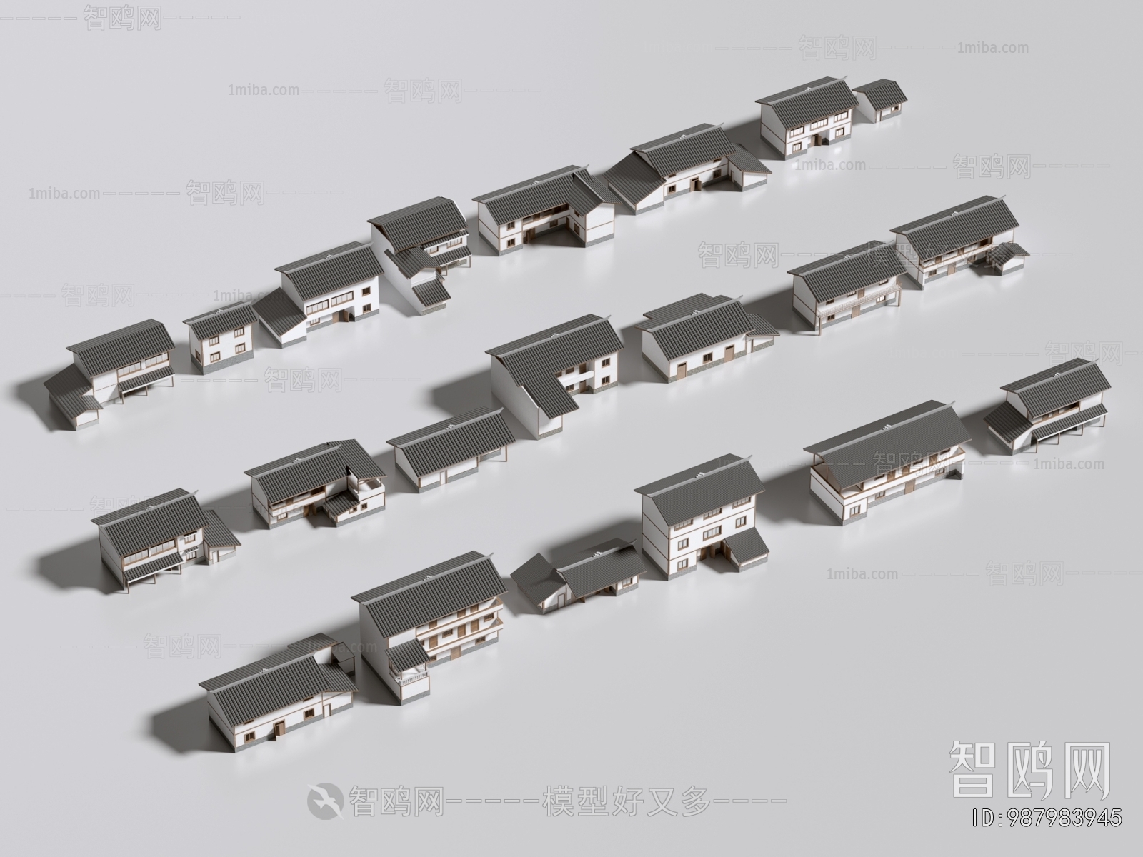 New Chinese Style Residential Building