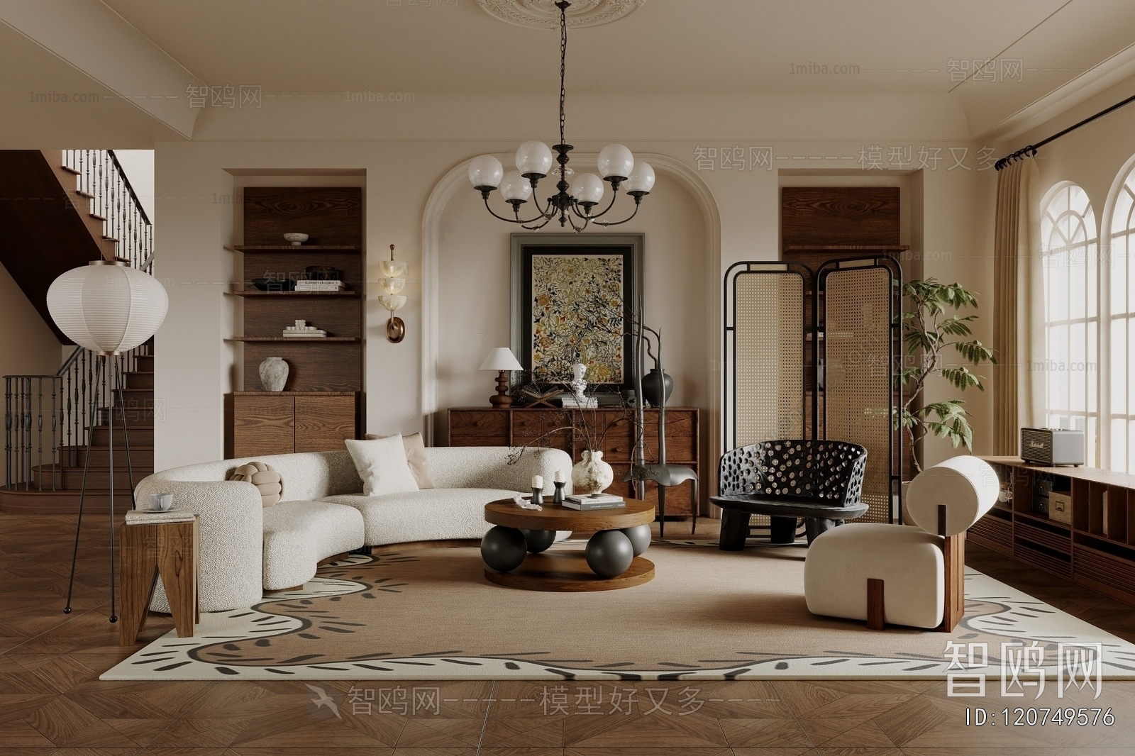 French Style A Living Room