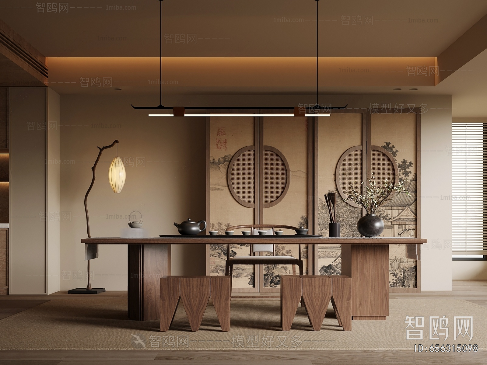 New Chinese Style Tea House