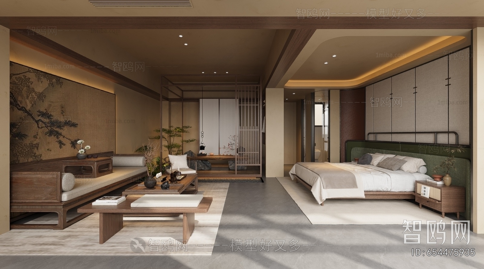 New Chinese Style Guest Room