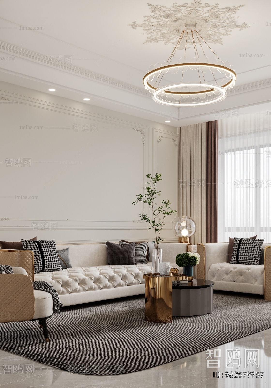 French Style A Living Room