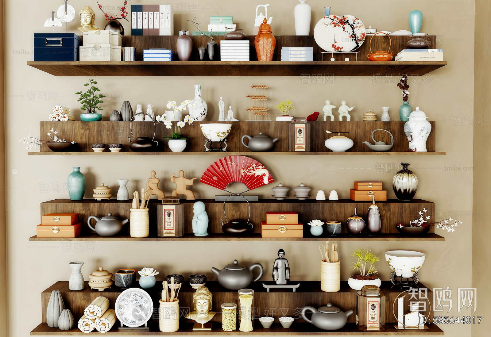 New Chinese Style Decorative Set