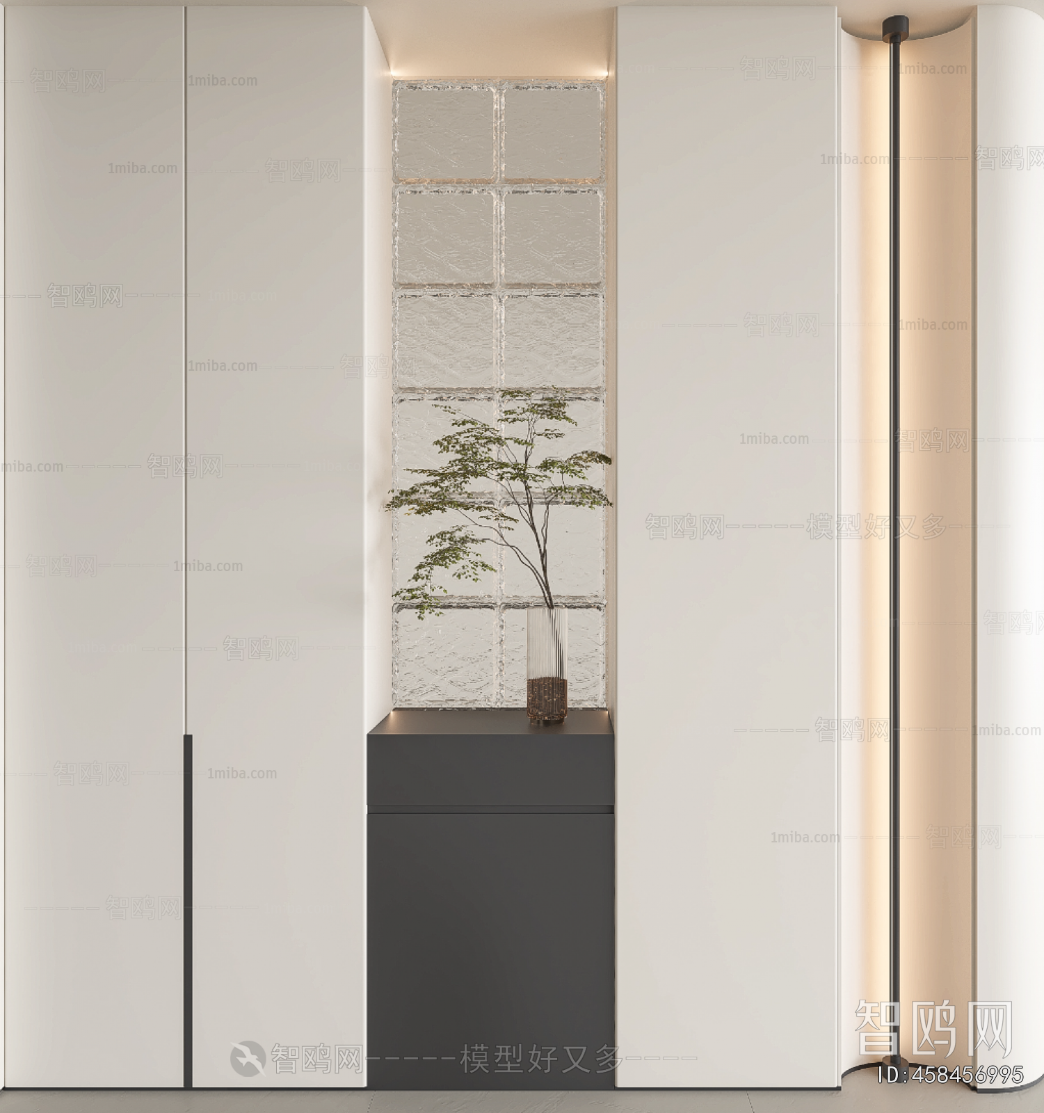 Modern Entrance Cabinet