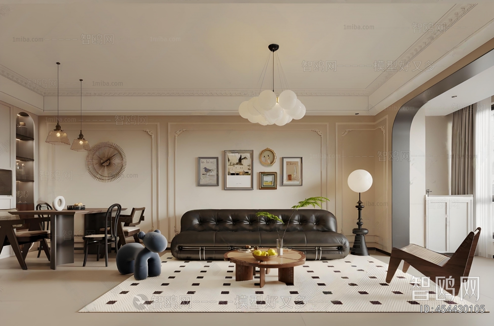 French Style A Living Room