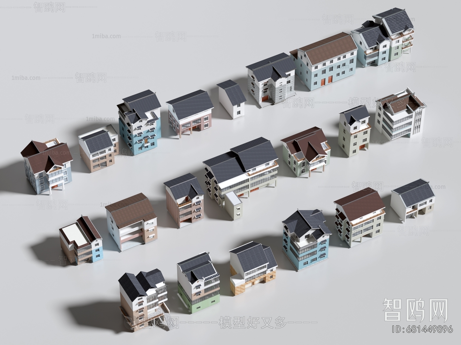 New Chinese Style Residential Building