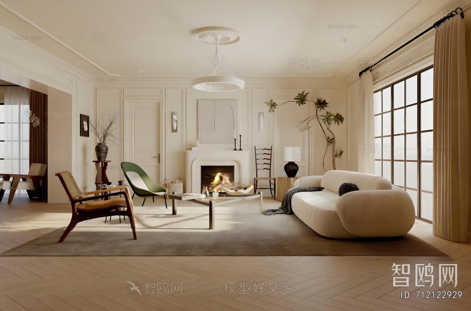 French Style A Living Room