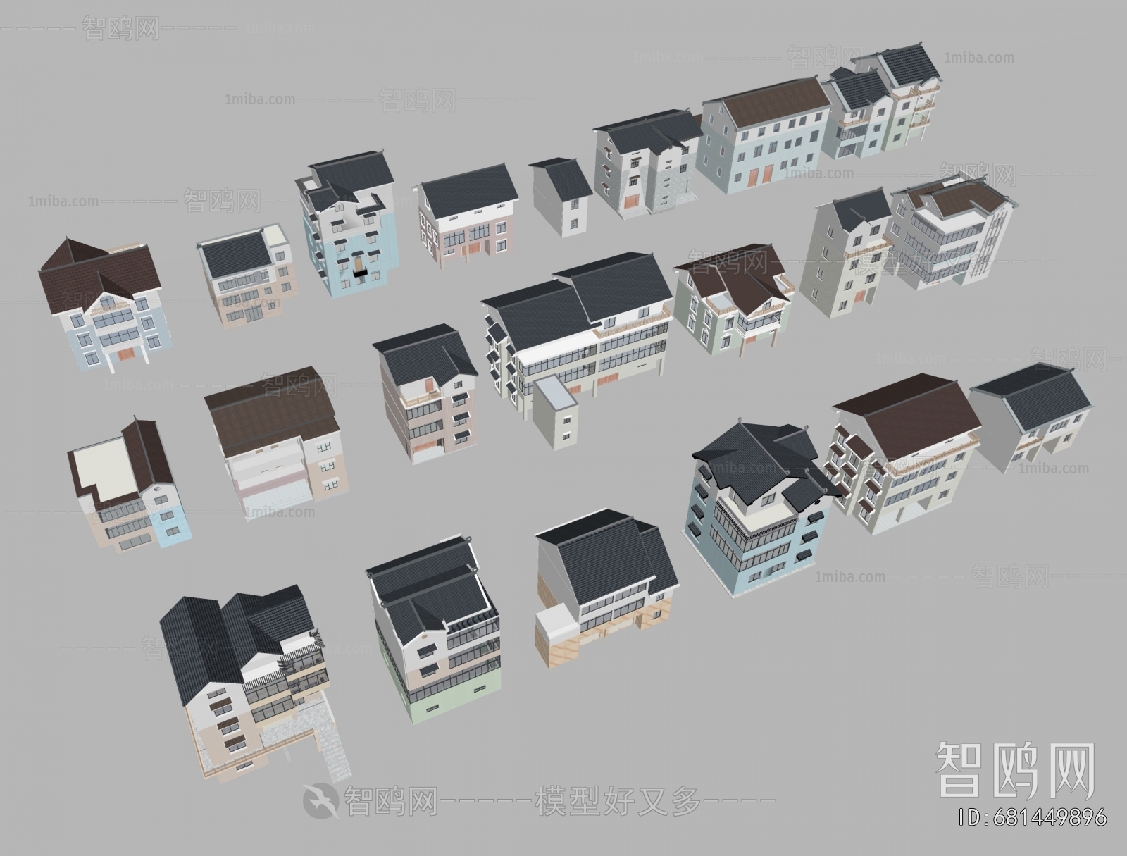New Chinese Style Residential Building