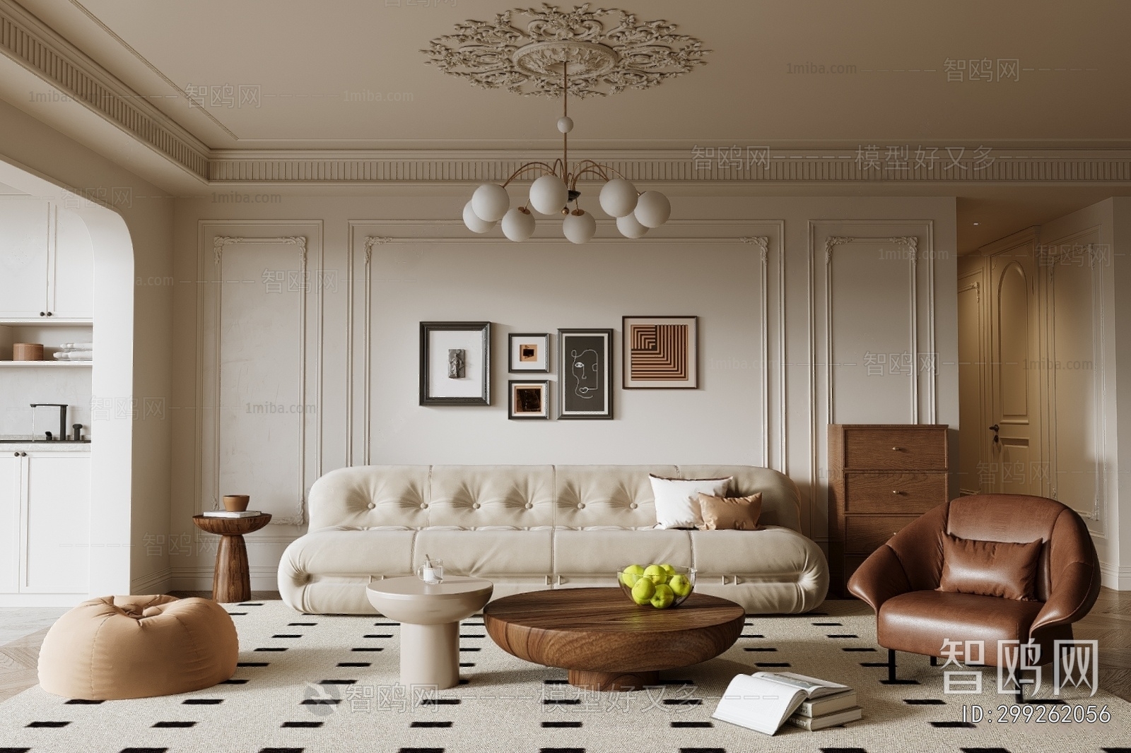 French Style A Living Room