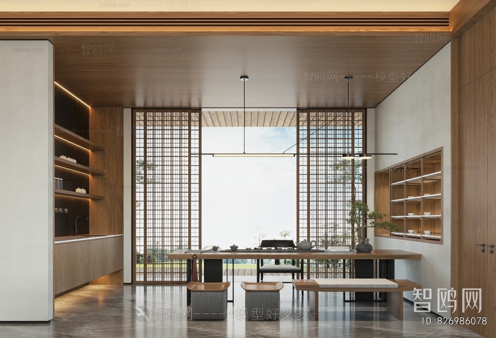 New Chinese Style Tea House