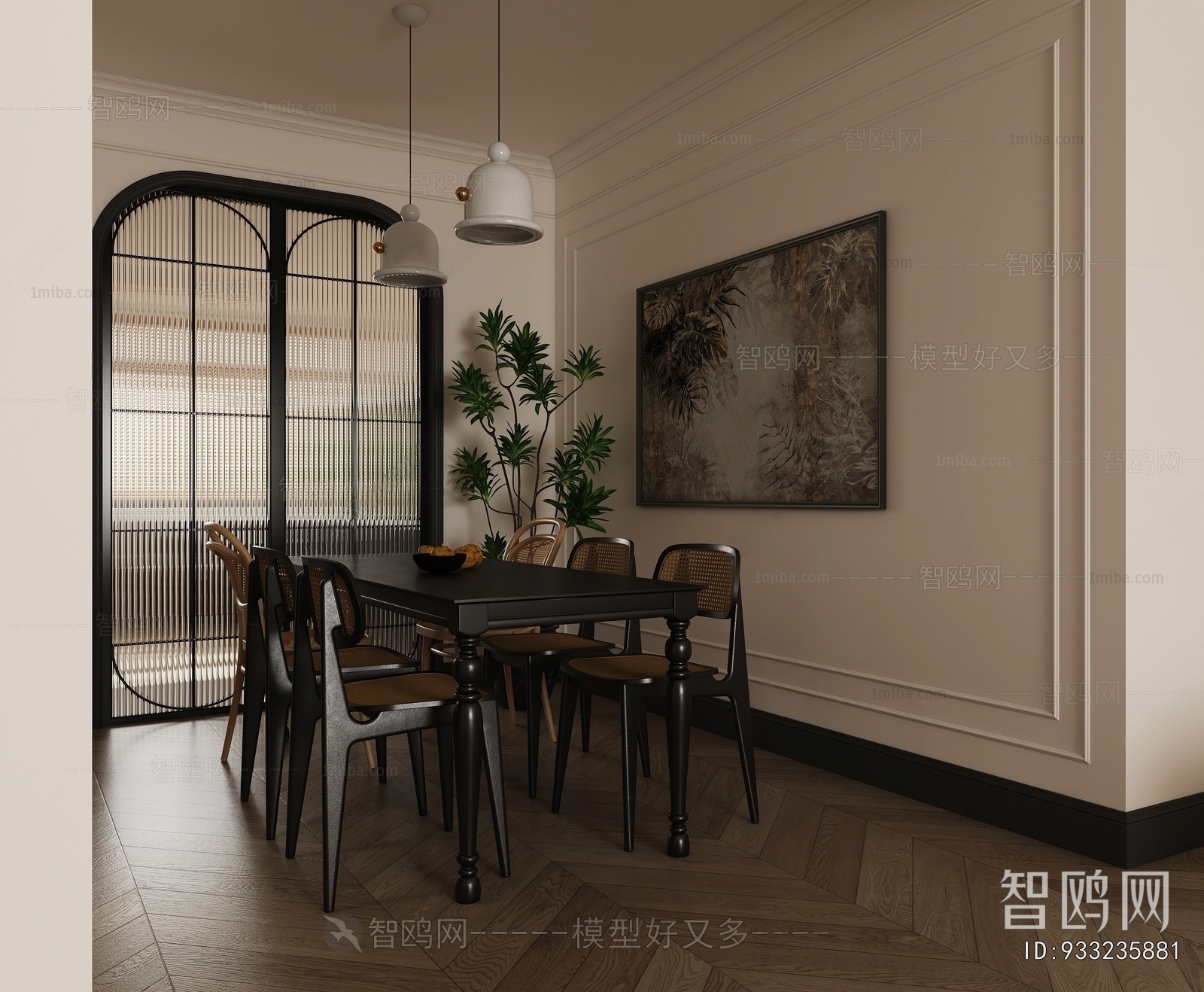 French Style Dining Room