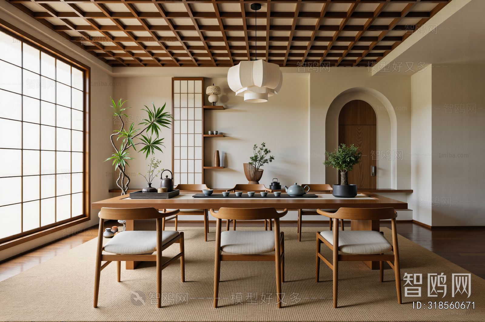 Japanese Style Tea House