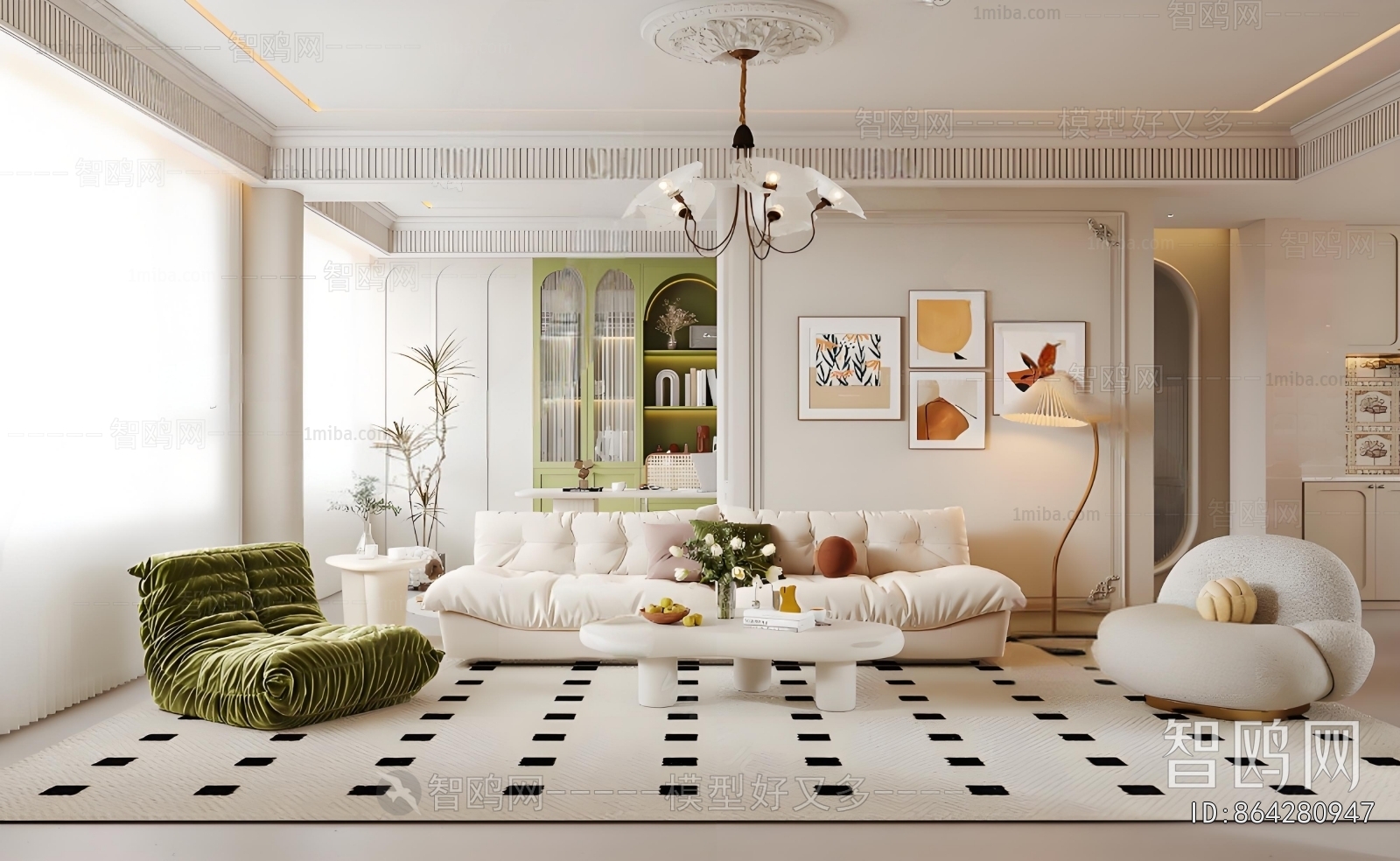 French Style A Living Room