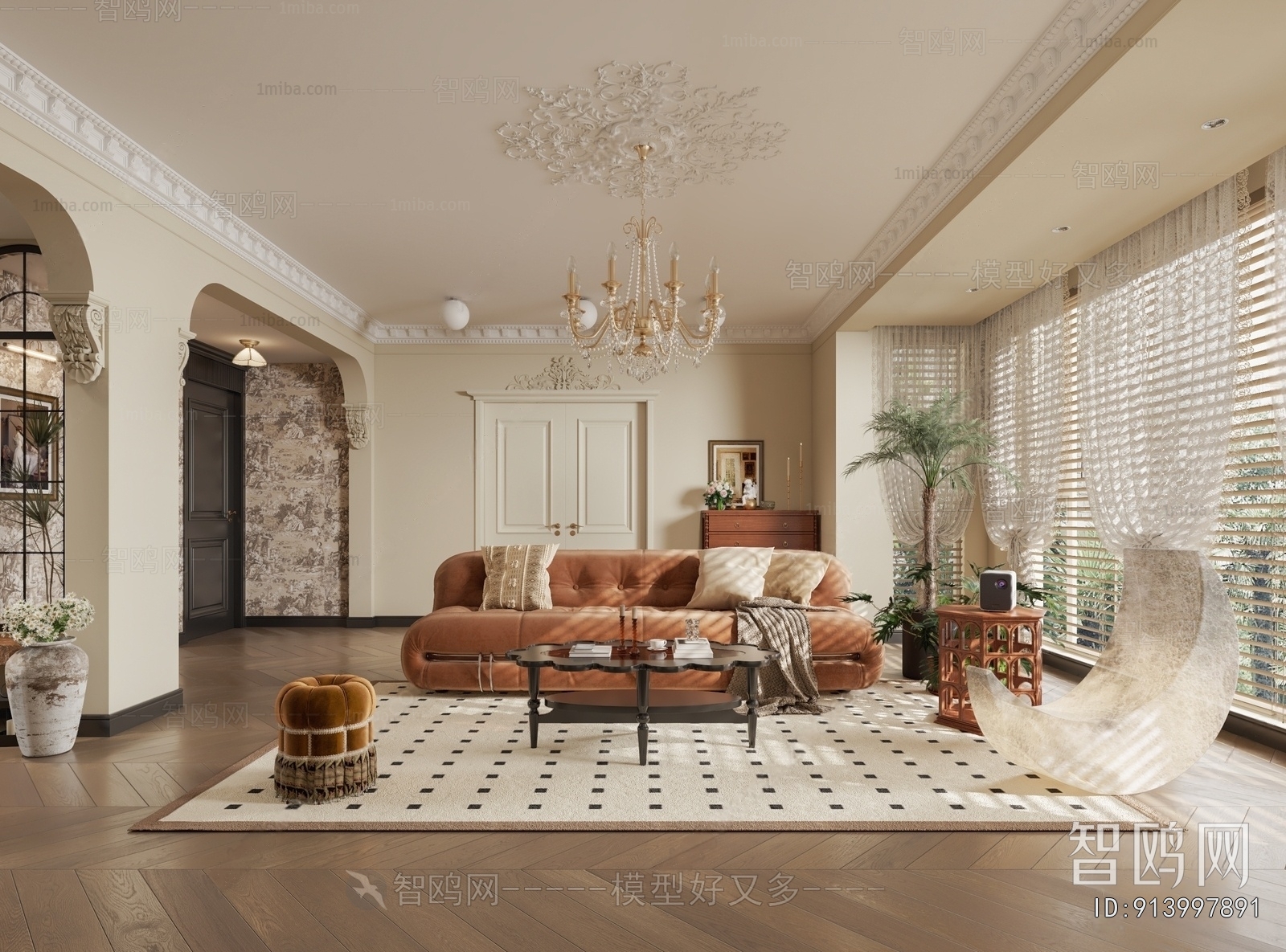 French Style A Living Room