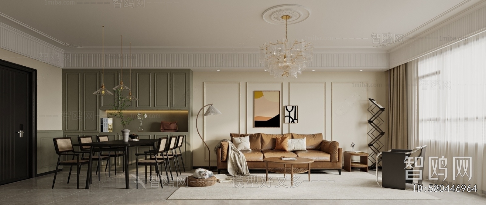 French Style A Living Room