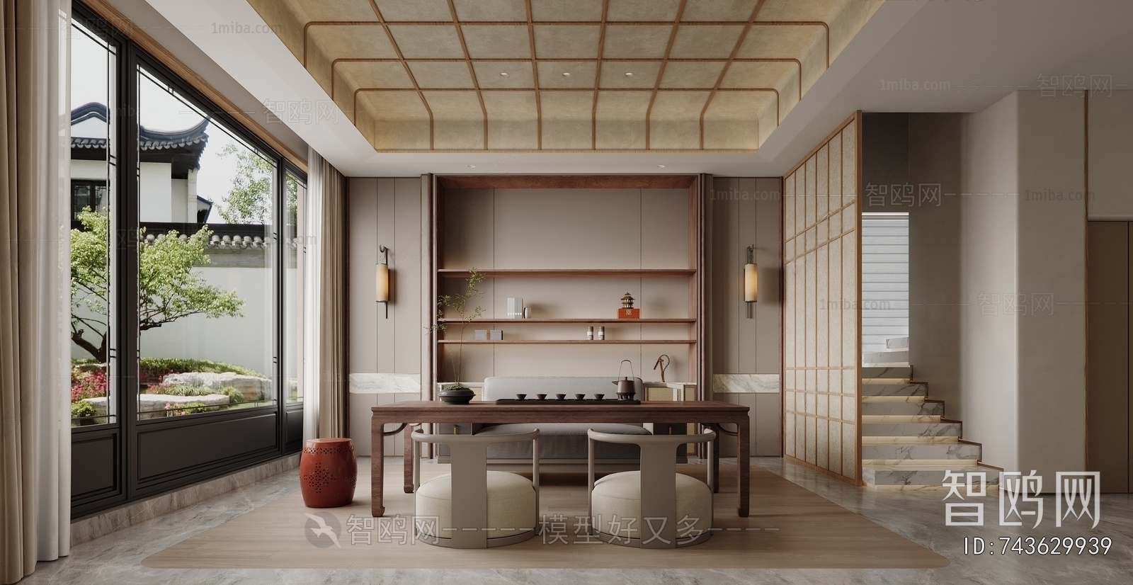 New Chinese Style Tea House