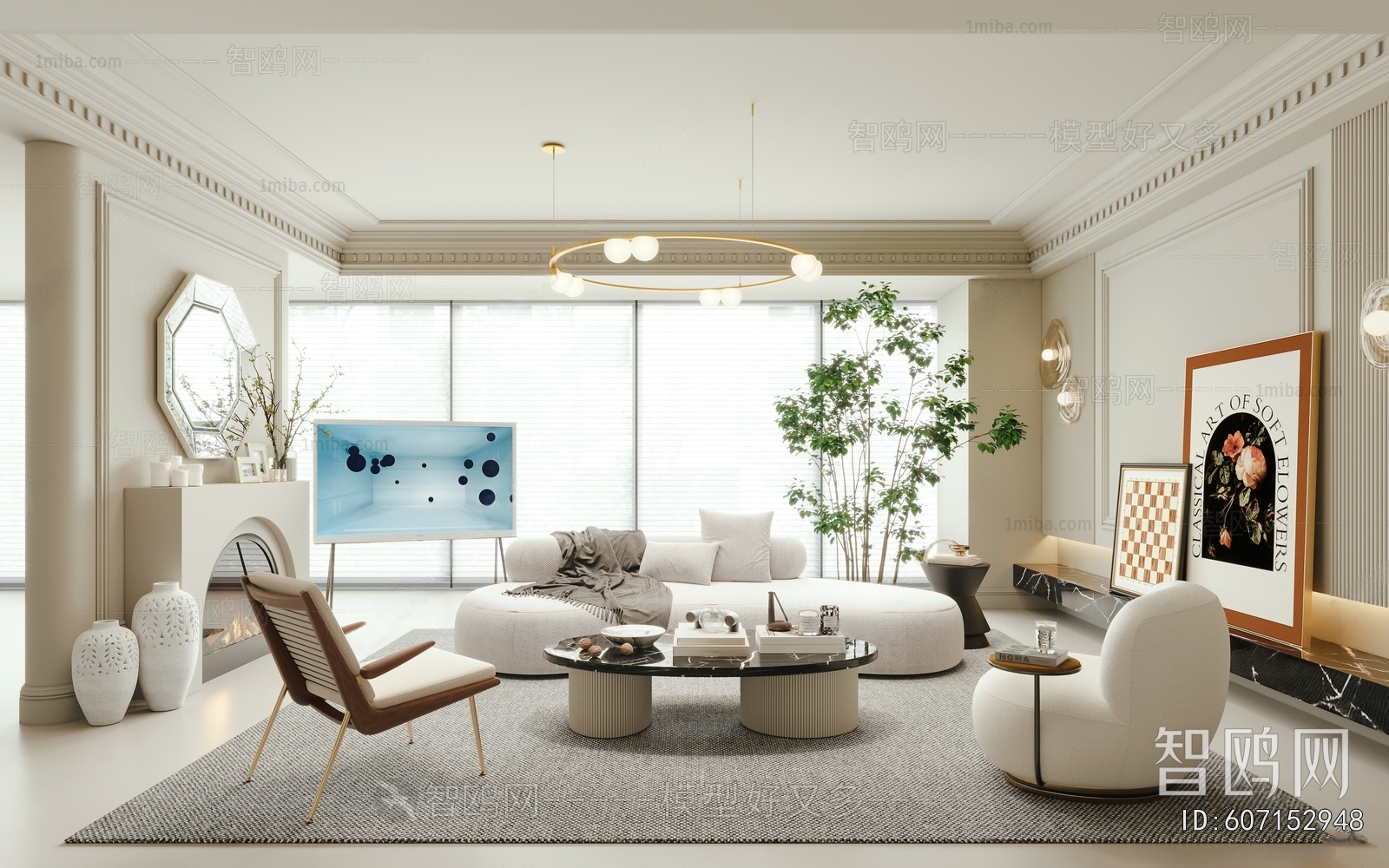 French Style A Living Room