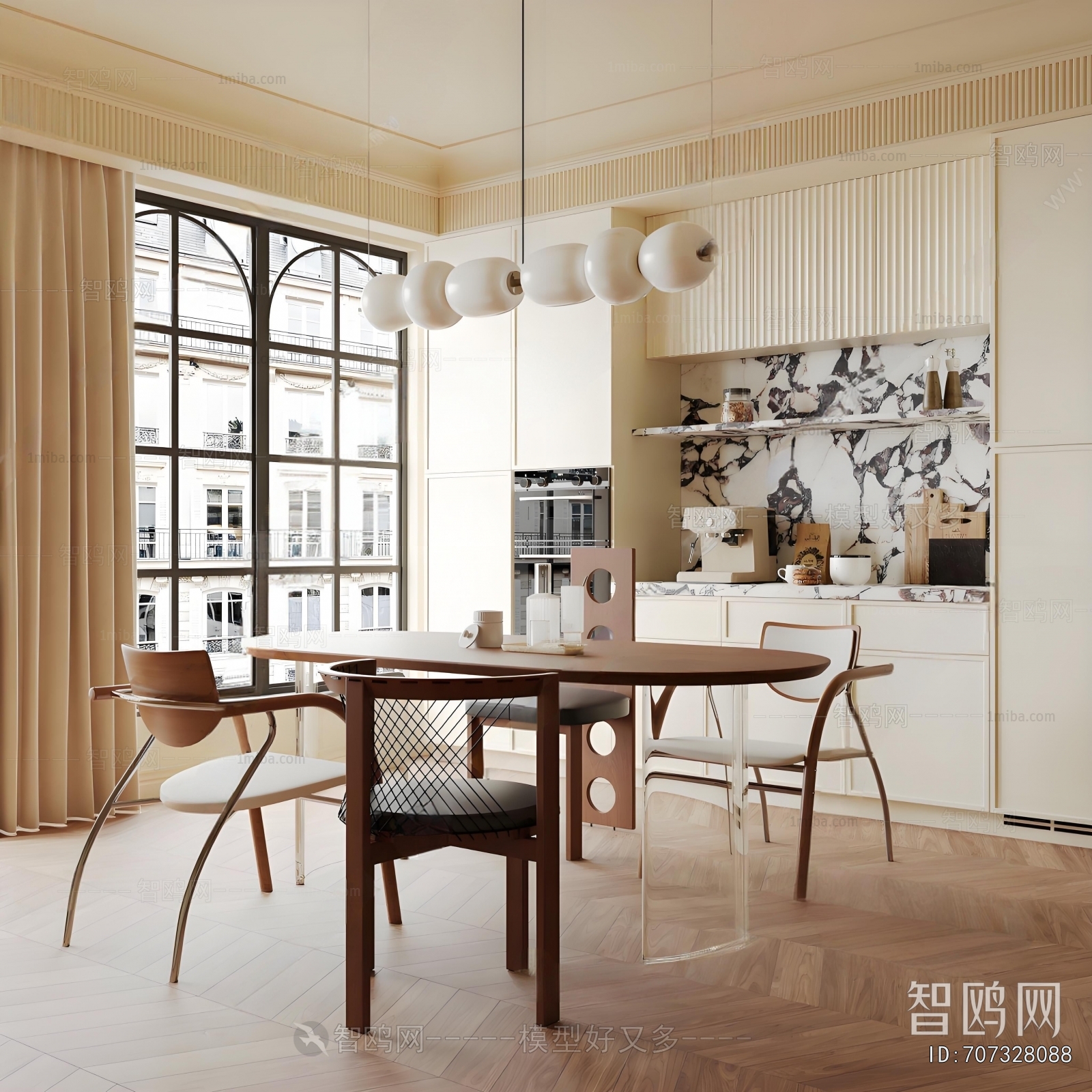 French Style Dining Room