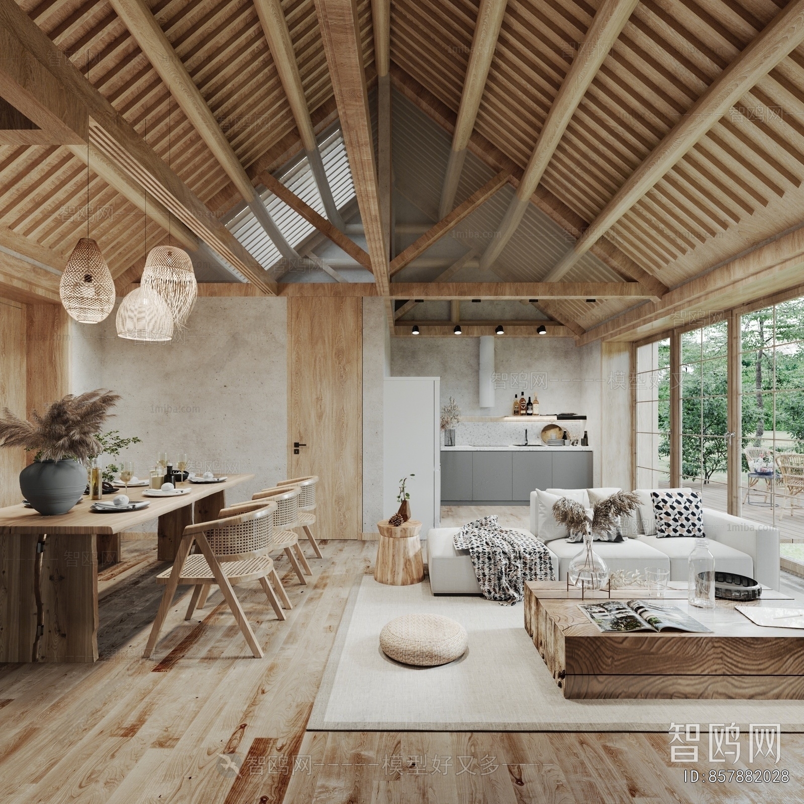 Wabi-sabi Style Residential Hostel