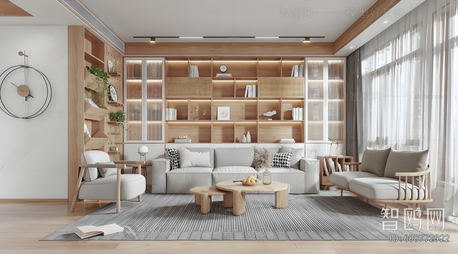 Nordic Style A Living Room