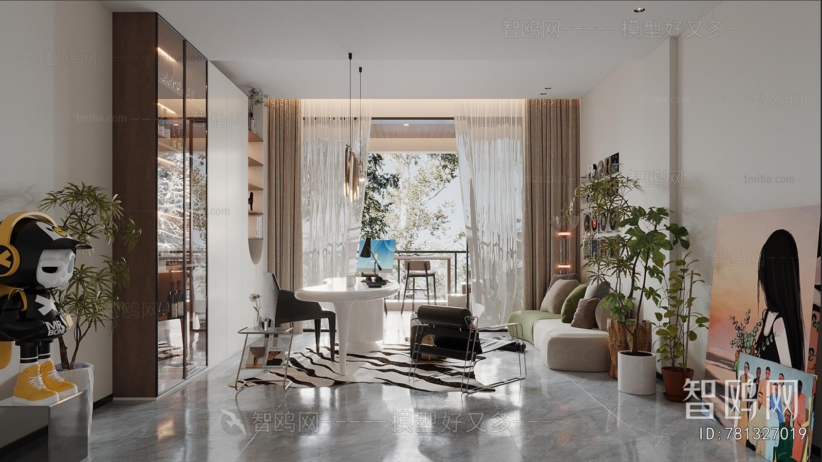 Modern A Living Room