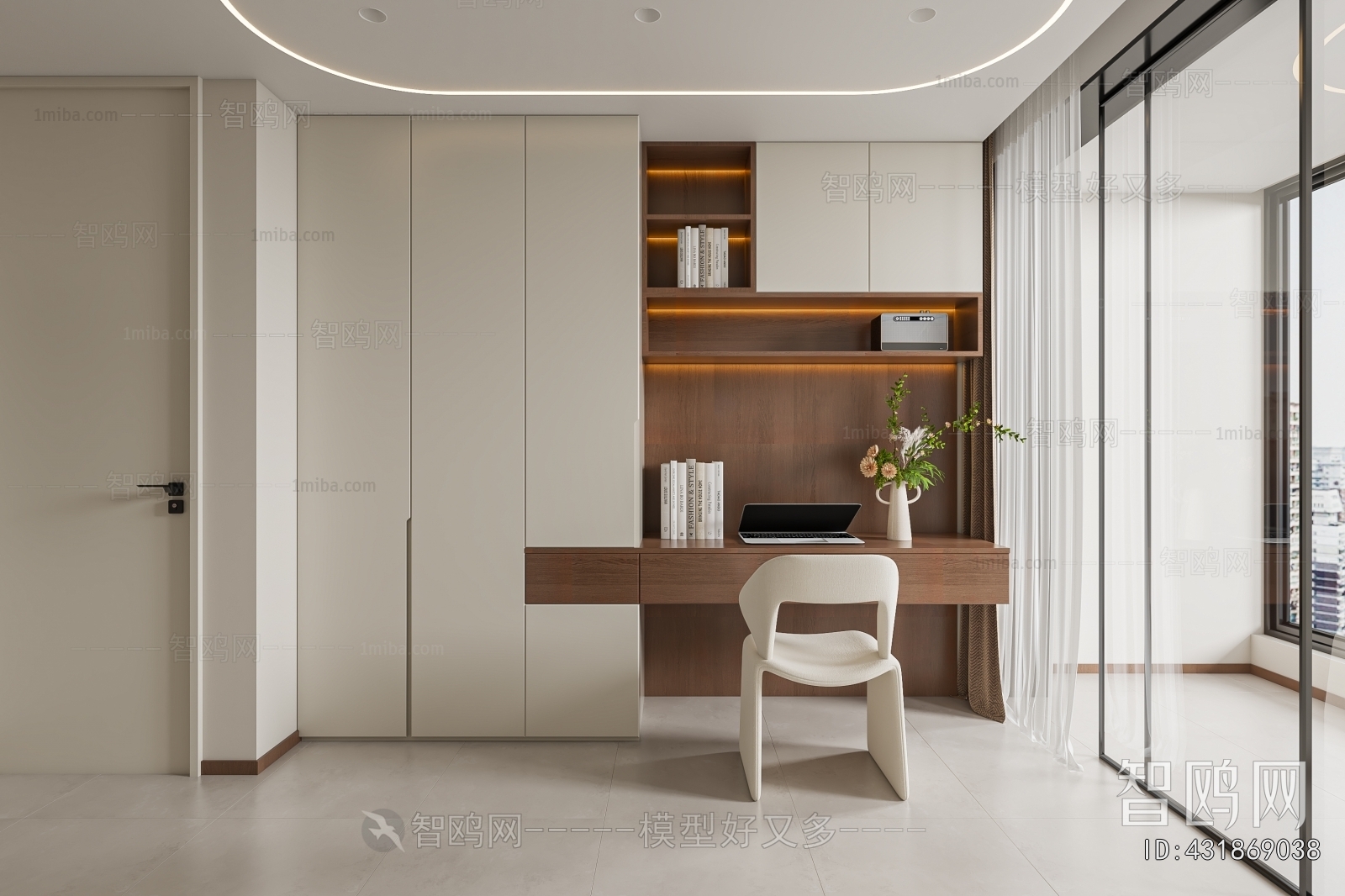 Modern Clothes Storage Area