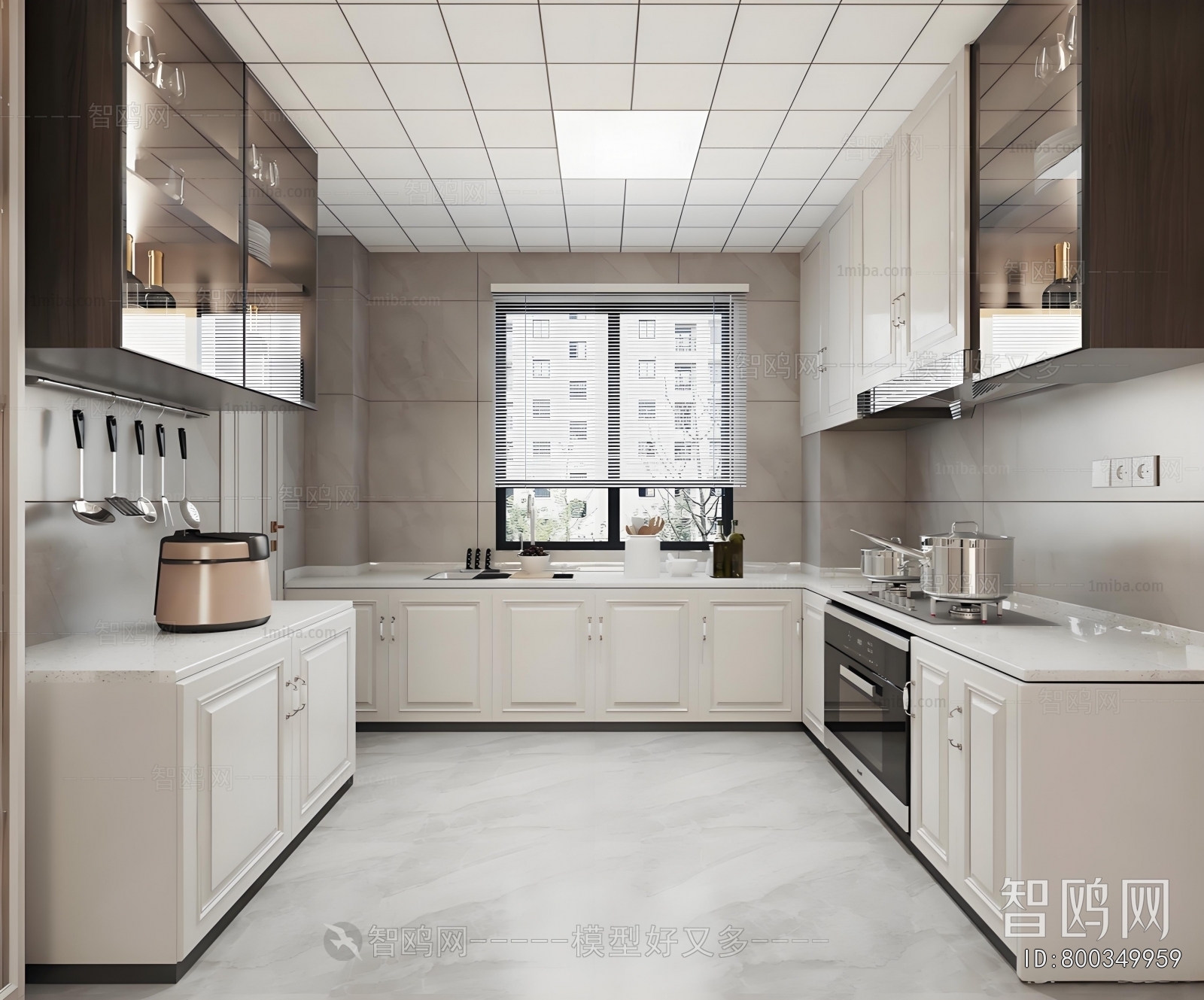 Simple European Style The Kitchen