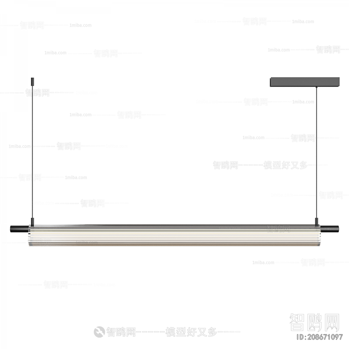 Modern Long Chandelier