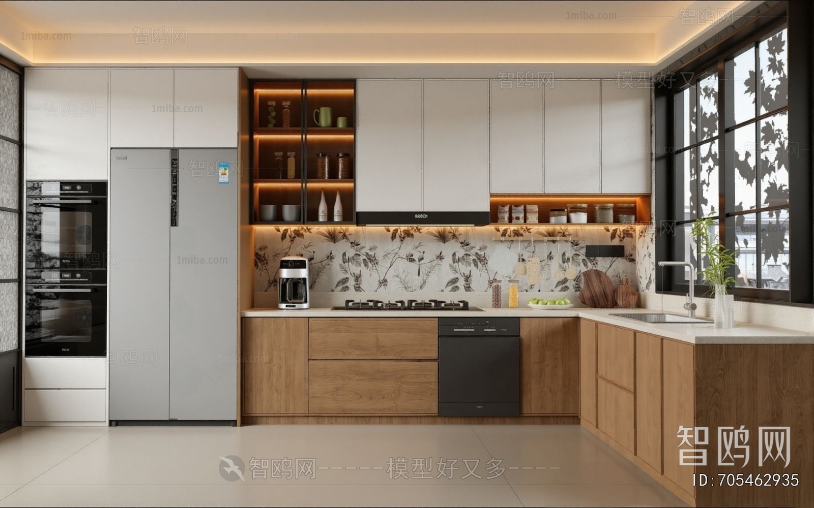 Modern The Kitchen