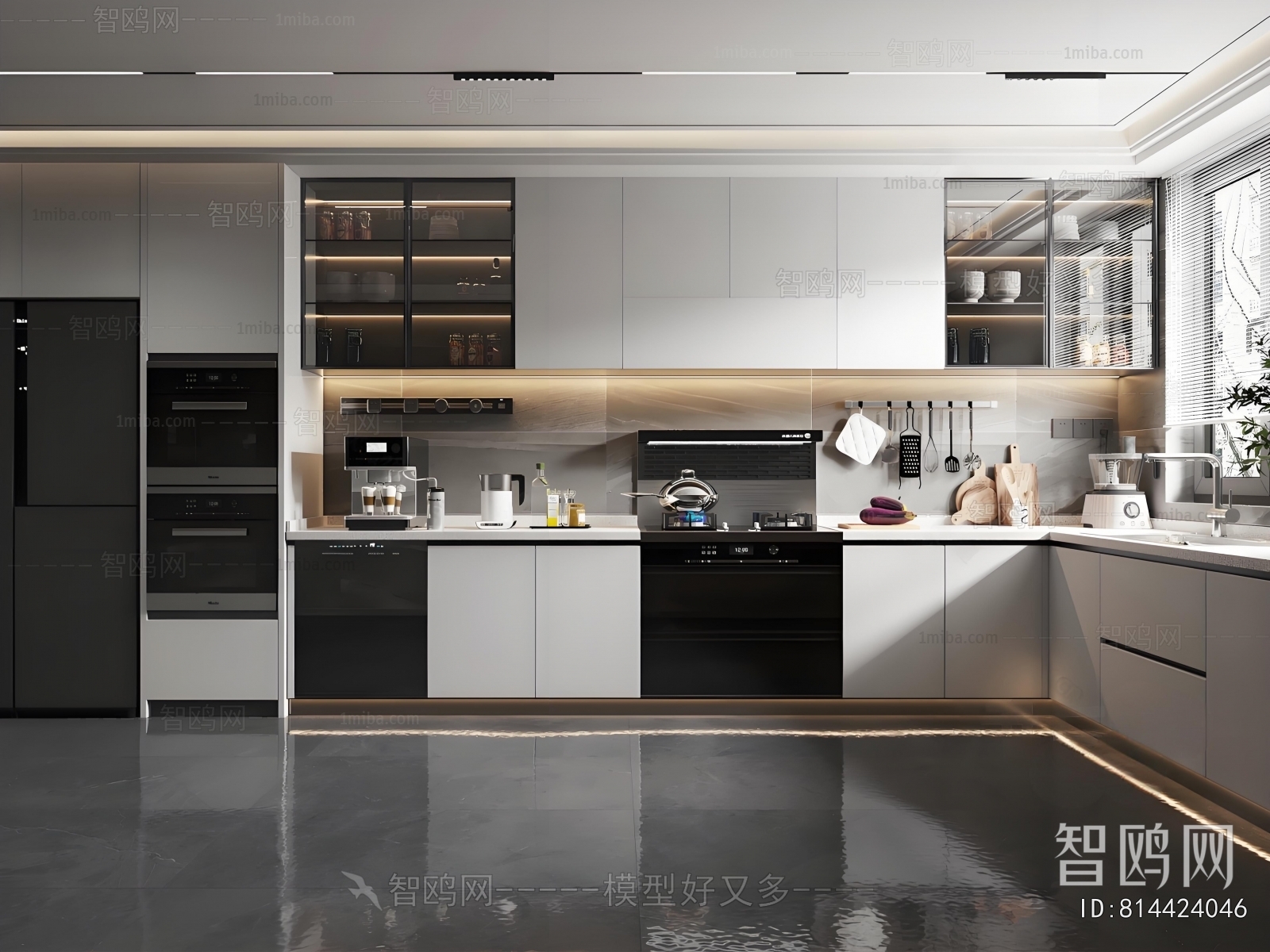 Modern Open Kitchen