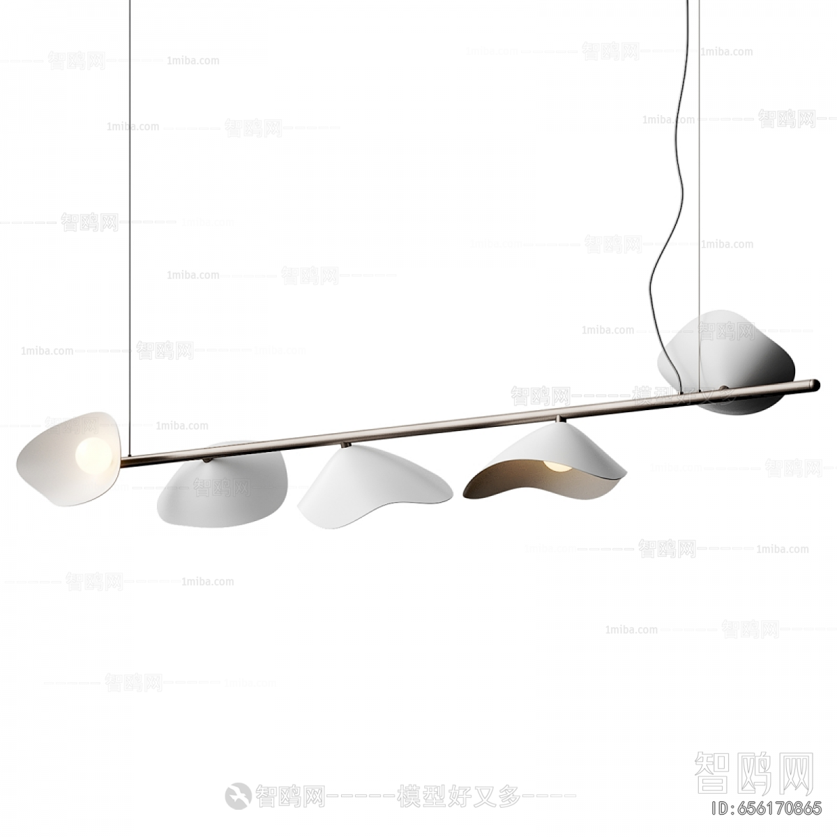 Modern Long Chandelier