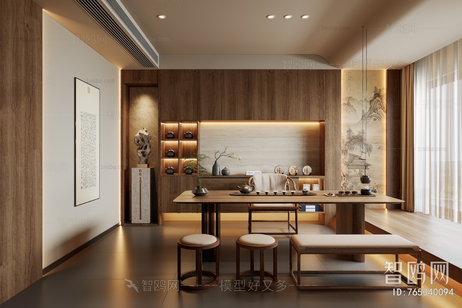 New Chinese Style Tea House