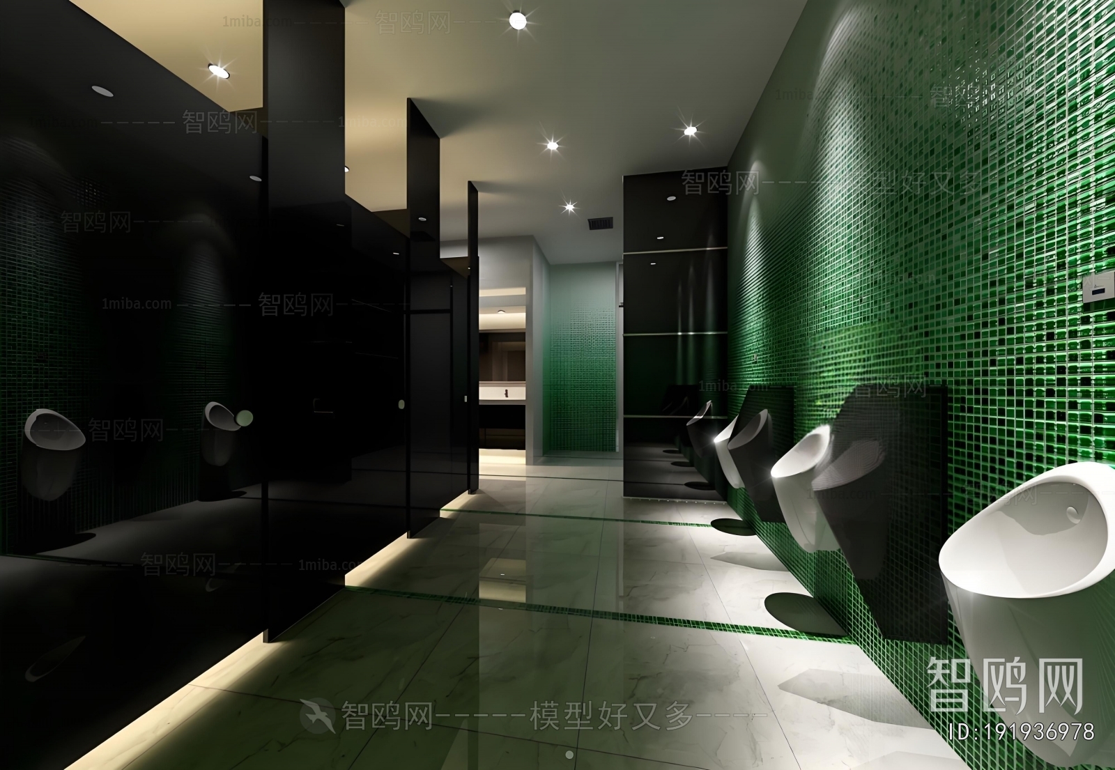 Modern Public Toilet