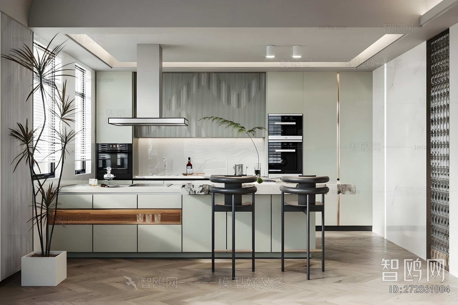 Modern Open Kitchen
