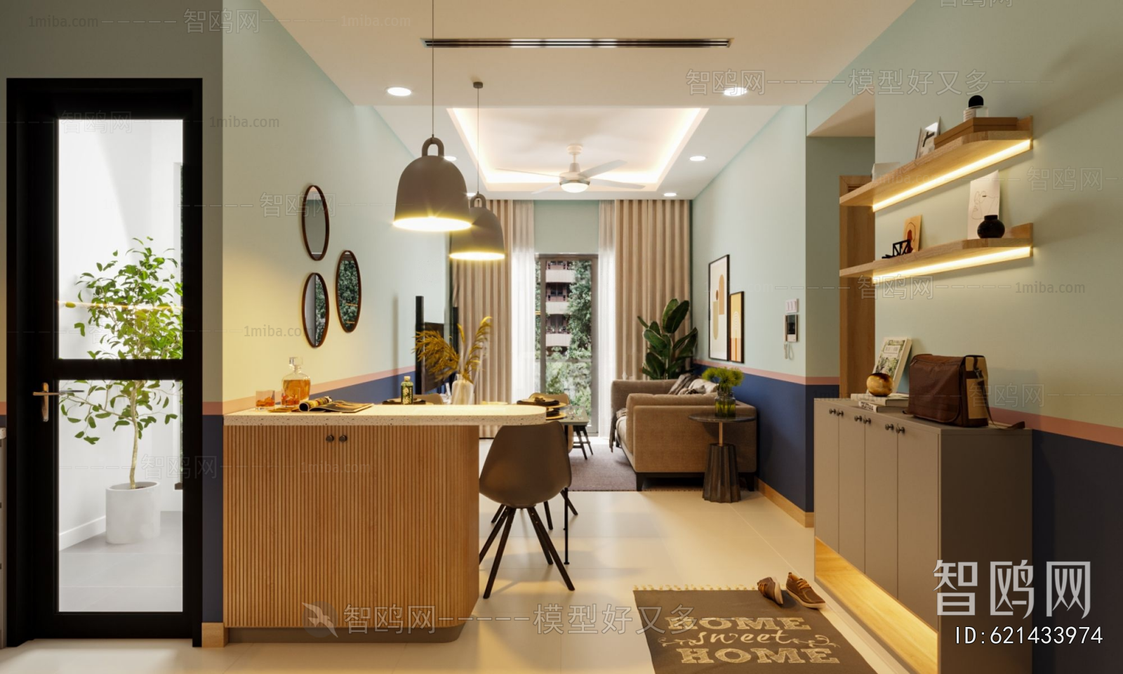 Nordic Style Dining Room