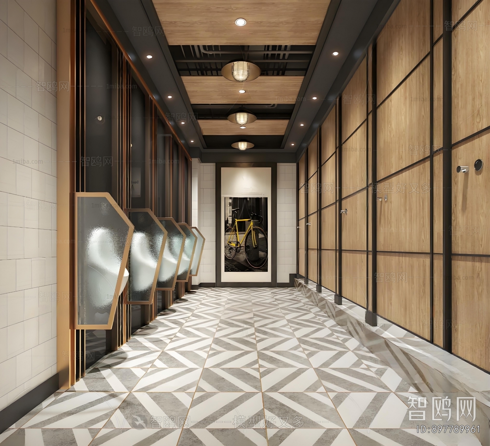 Modern Public Toilet