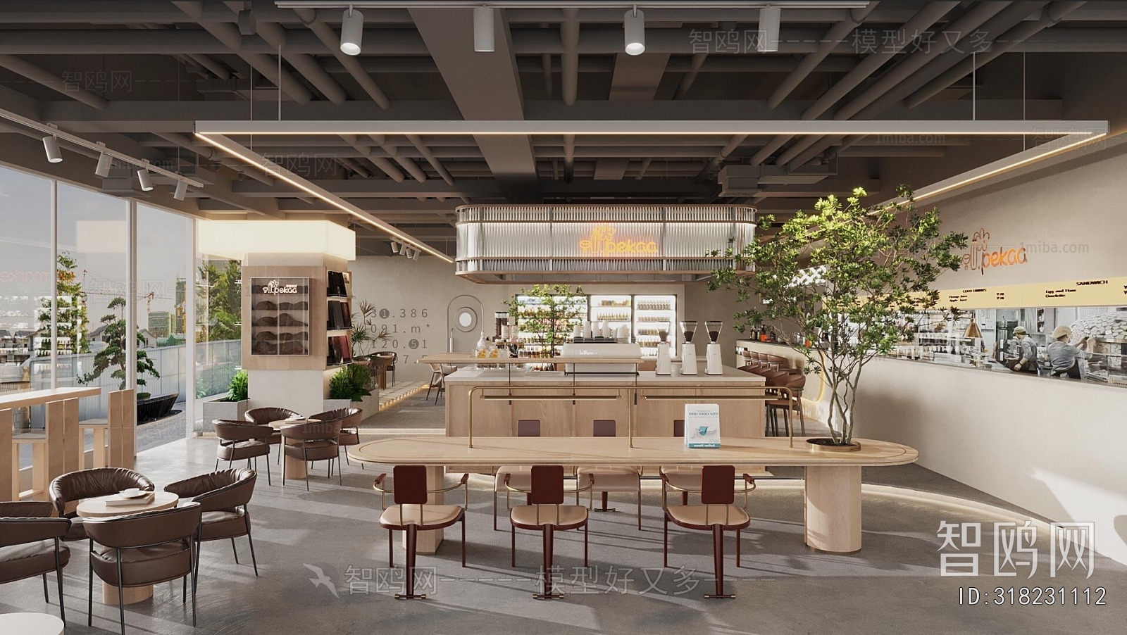 Industrial Style Cafe